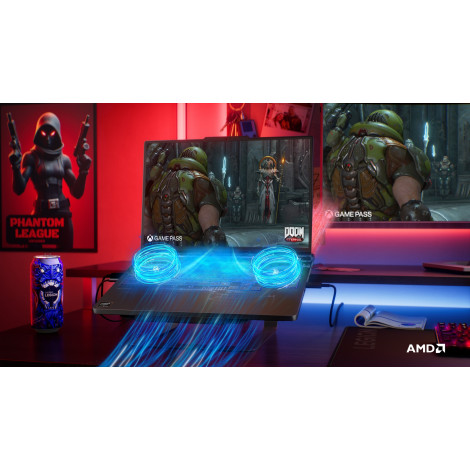 Lenovo Legion Pro 5 16ADR10 | Eclipse Black | 16 " | IPS | WQXGA | 2560 x 1600 pixels | 240 Hz | Anti-glare | AMD Ryzen 9 | 8945