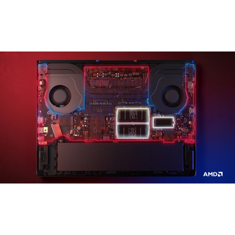 Lenovo Legion Pro 5 16ADR10 | Eclipse Black | 16 " | IPS | WQXGA | 2560 x 1600 pixels | 240 Hz | Anti-glare | AMD Ryzen 9 | 8945