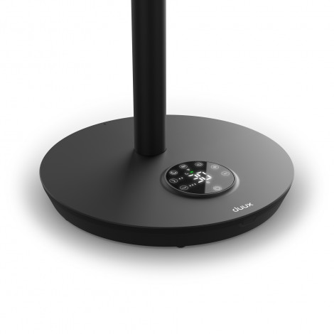 Duux Fan | Whisper Flex 2 | Stand Fan | 2-21.5 W | Diameter 34 cm | Number of speeds 30 | Oscillation | Remote control | Black