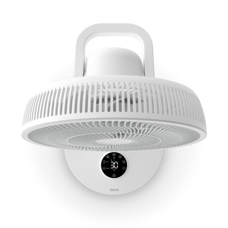 Duux Fan | Whisper Flex 2 | Stand Fan | 2-21.5 W | Diameter 34 cm | Number of speeds 30 | Oscillation | Remote control | White