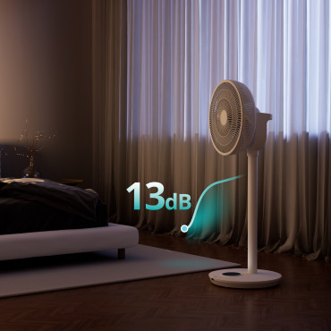 Duux Fan | Whisper Flex 2 | Stand Fan | 2-21.5 W | Diameter 34 cm | Number of speeds 30 | Oscillation | Remote control | White