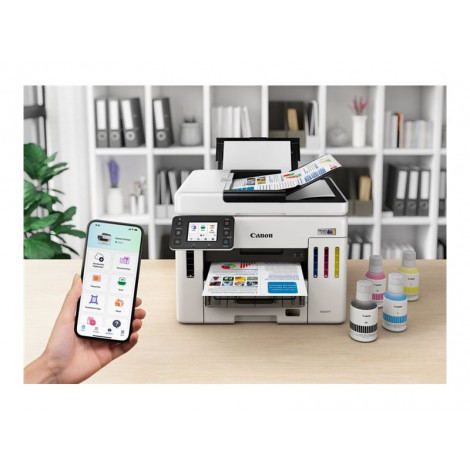 Canon | MAXIFY GX7150 | Multifunction printer | Ink-jet | Colour | A4 | Wi-Fi | White