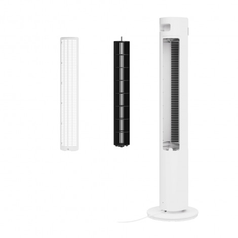 Duux | Fan | Elevate | Smart Tower Fan | 4.5-40 W | Number of speeds 12 | Oscillation | Remote control | White