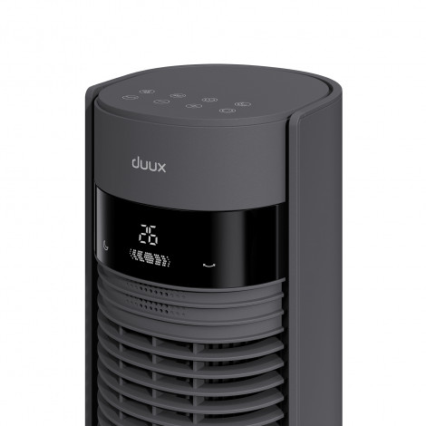 Duux | Fan | Elevate | Smart Tower Fan | 4.5-40 W | Number of speeds 12 | Oscillation | Remote control | Grey
