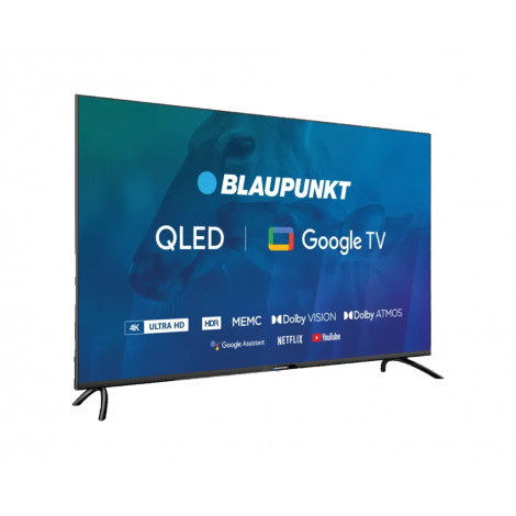 Blaupunkt | QLED TV | 50QBG6000S | 50 | Smart TV | Google TV | UHD | Black