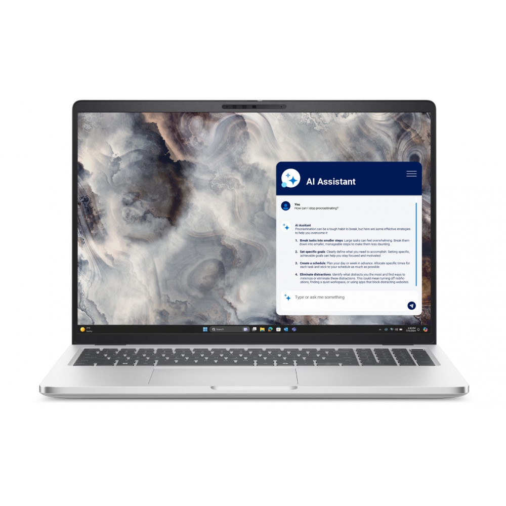 Dell Pro 16 Plus PB16250 | 16 " | FHD+ | Anti-glare | Intel Core Ultra 5 | 236V | 16 GB | LPDDR5x | Solid-state drive capacity 5