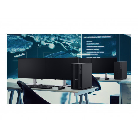 Dell Pro | QCT1255 | Desktop | Tower | AMD Ryzen 7 PRO | 8700G | Internal memory 16 GB | DDR5 | Solid-state drive capacity 512 G