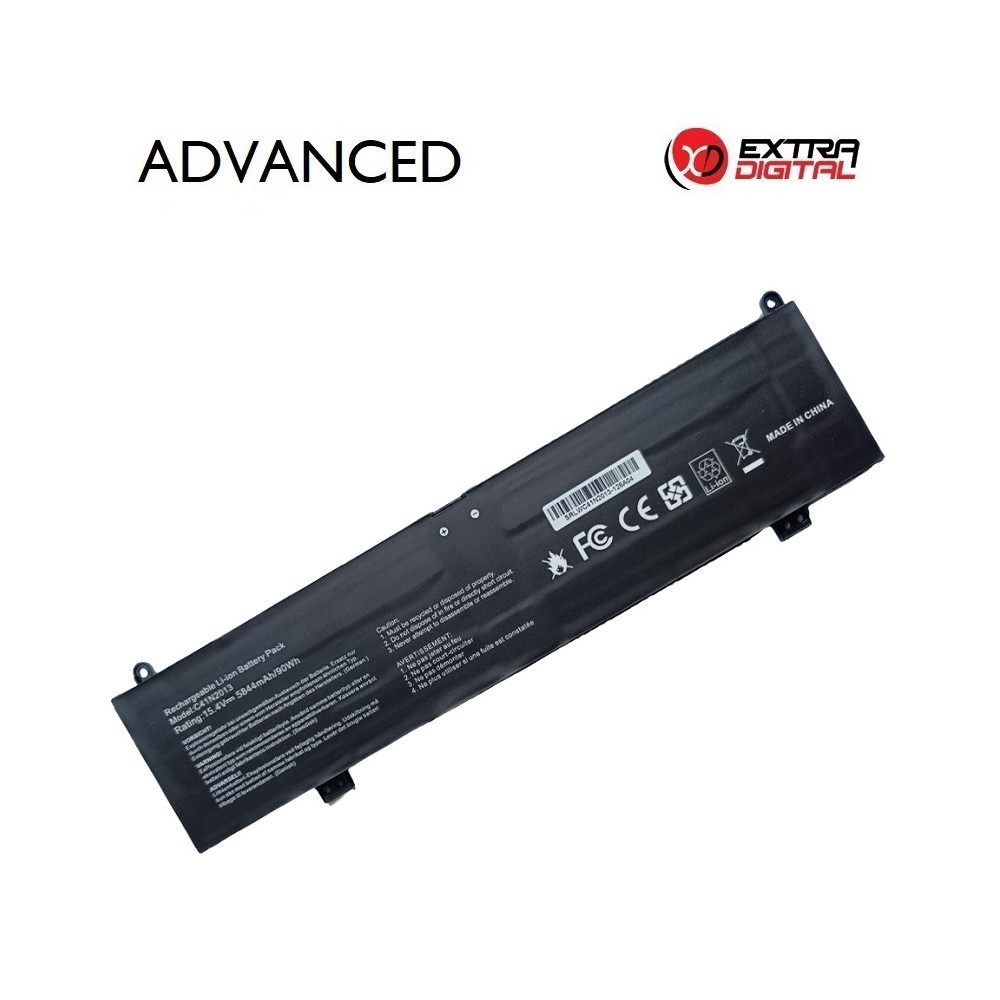 Nešiojamo kompiuterio baterija ASUS C41N2013-1, 5844mAh, 90Wh, Extra Digital Advanced