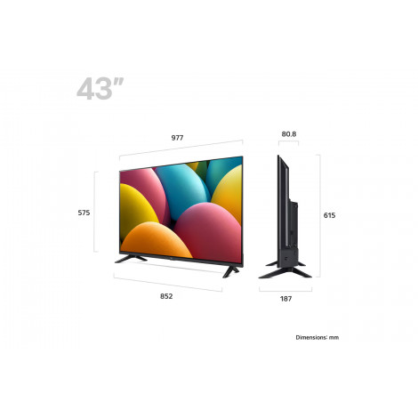 LG 43LR60006LA | 43" | Smart TV | webOS | FHD