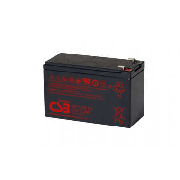 PCM | Battery 12V 7.2Ah F2 Pb CSB | CSB-GP1272