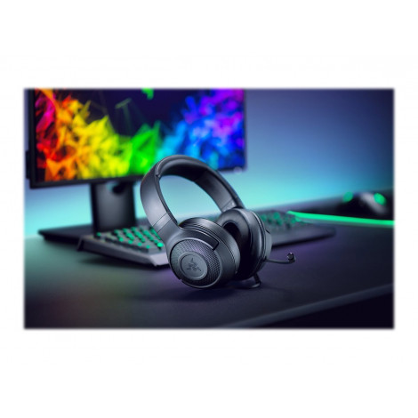 Razer Kraken X Lite Gaming Headset, Wired, Microphone, Black | Razer | Kraken X Lite | Wired | Gaming Headset | Over-Ear