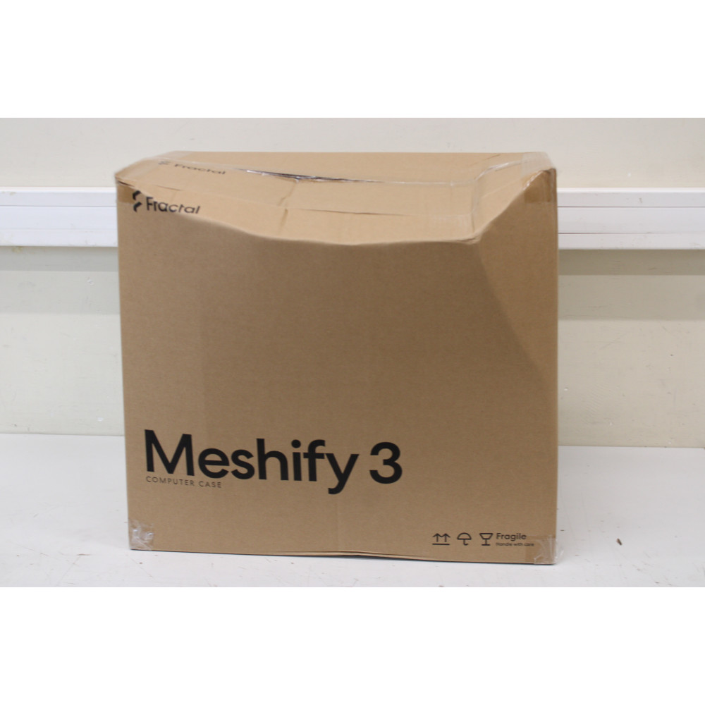 SALE OUT. Fractal Design Meshify 3 Ambience Pro RGB Black TG | SALE OUT. SALE OUT. Fractal Design Meshify 3 | Ambience Pro RGB B