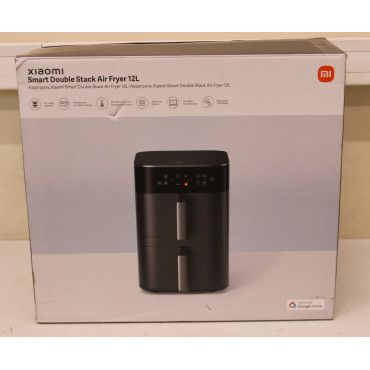 SALE OUT. Xiaomi Smart Double Stack Air Fryer 12L | Power 2800 W | Capacity 12 L | Black | DAMAGED PACKAGING AS DEMO | 24 month(