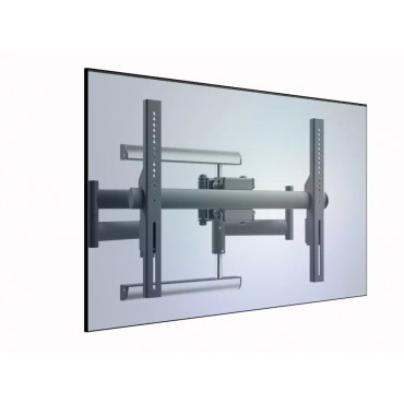 EDBAK Wall mount | Heavy Duty Swing Arm | Tilt | 42-98 " | Maximum weight (capacity) 120 kg | Black