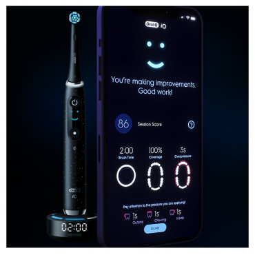 Oral-B Electric Toothbrush | iO10 Series | Rechargeable | For adults | Number of brush heads included 1 | Number of teeth brushi