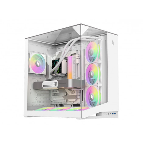 Gamemax Case | NEX C56 VC WH | ATX