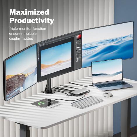 Digitus USB-C Docking Station, 11-port | DA-70917 | HDMI ports quantity 2 | Ethernet LAN