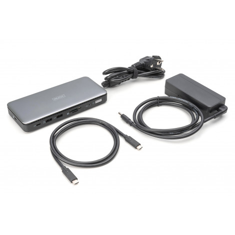 Digitus USB-C Docking Station, 11-port | DA-70917 | HDMI ports quantity 2 | Ethernet LAN