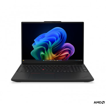 Lenovo ThinkPad T16 G5 AMD | Black | 16 " | IPS | WUXGA | 1920 x 1200 pixels | Anti-glare | AMD Ryzen 5 PRO | 215 | 16 GB | SODI