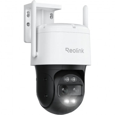 Reolink 4K Wi-Fi 6 Dual-Lens Security Camera | TrackMix Series W760 | PTZ | 8 MP | 2.8mm/F1.6 | IP65 | H.264, H.265 | Micro SD, 