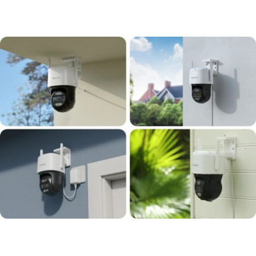 Reolink 4K Wi-Fi 6 Dual-Lens Security Camera | TrackMix Series W760 | PTZ | 8 MP | 2.8mm/F1.6 | IP65 | H.264, H.265 | Micro SD, 