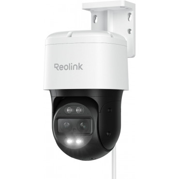 Reolink 4K Dual-Lens PoE Camera with Auto Tracking | TrackMix PoE | PTZ | 8 MP | 2.8mm/F1.6 | IP65 | H.264, H.265 | Micro SD, Ma