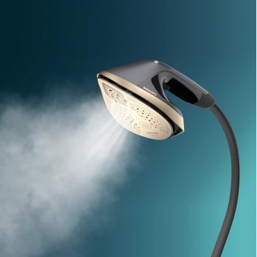 Philips 8500 Series All-in-One Ironing Solution | AIS8540/80 | Stand Steamer | 2200 W | 1.2 L | 90 g/min | Dark slate/Gold