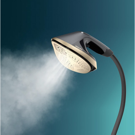 Philips 8500 Series All-in-One Ironing Solution | AIS8540/80 | Stand Steamer | 2200 W | 1.2 L | 90 g/min | Dark slate/Gold