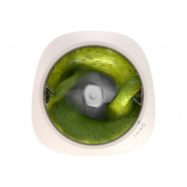 Philips Eco Conscious Edition Blender | HR2500/00 | Tabletop | 350 W | Jar material Glass | Jar capacity 0.6 L | White Matt