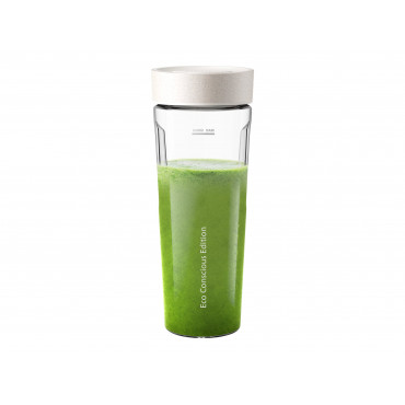 Philips Eco Conscious Edition Blender | HR2500/00 | Tabletop | 350 W | Jar material Glass | Jar capacity 0.6 L | White Matt