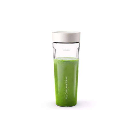 Philips Eco Conscious Edition Blender | HR2500/00 | Tabletop | 350 W | Jar material Glass | Jar capacity 0.6 L | White Matt