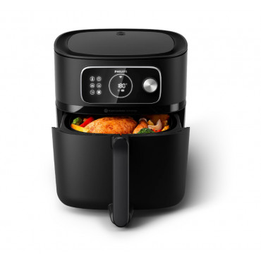 Philips XXL Airfryer | HD9876/90 Ovi | Power 2200 W | Capacity 8.3 L | Black