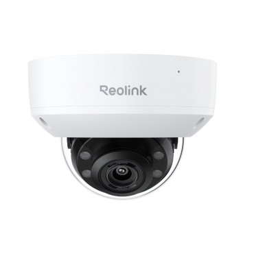 Reolink | 4K IK10 Vandal-Proof PoE Camera with 5X Optical Zoom | RP-PCV8MZ | Dome | 8 MP | F2.7-13.5mm/F1.6 | IP67 | H.265/H.264