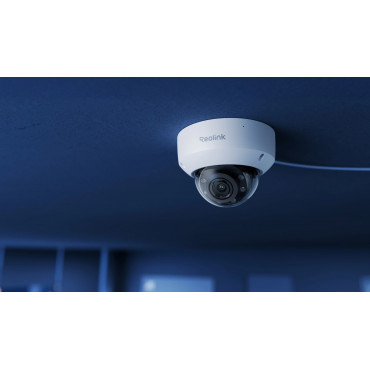Reolink | 4K IK10 Vandal-Proof PoE Camera with 5X Optical Zoom | RP-PCV8MZ | Dome | 8 MP | F2.7-13.5mm/F1.6 | IP67 | H.265/H.264