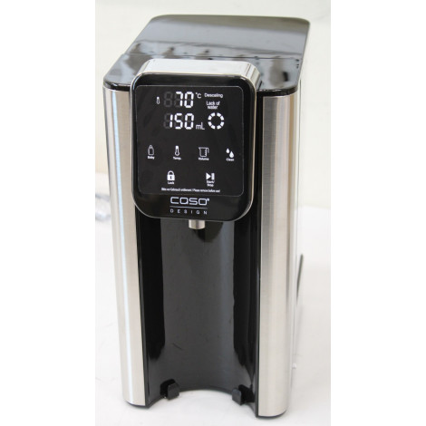 SALE OUT. Caso Turbo Hot Water Dispenser | Hot 7 | Water Dispenser | 2200-2600 W | 2.7 L | Plastic/Stainless Steel | Black/Stain