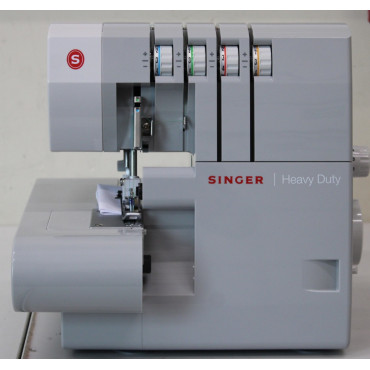 SALE OUT. Singer Sewing Machine | 14HD-854 Heavy Duty Serger | Number of stitches 8 | Grey | DAMAGED PACKAGING