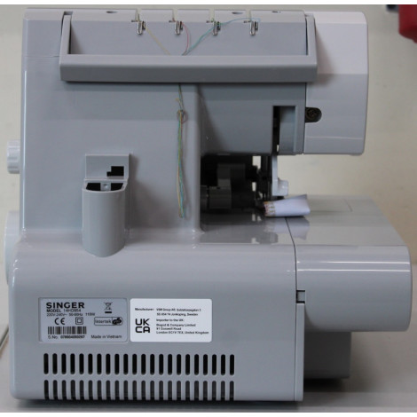 SALE OUT. Singer Sewing Machine | 14HD-854 Heavy Duty Serger | Number of stitches 8 | Grey | DAMAGED PACKAGING