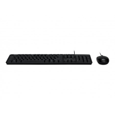 Acer Combo 100, AKW900 + AMW920 | Keyboard and Mouse Set | Wired | Mouse included | US International | Black | Retail Pack