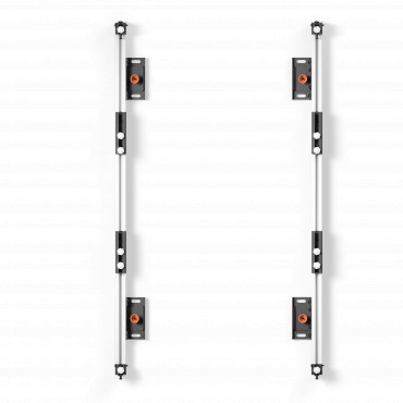 EDBAK ULS3337 Universal LED System for 3 cabinets 600 x 337.5 | Black
