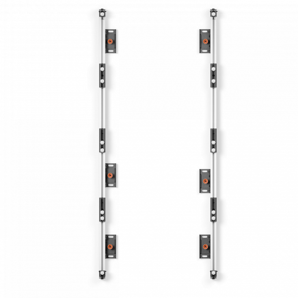 EDBAK ULS4337 Universal LED System for 4 cabinets 600 x 337.5 | Black