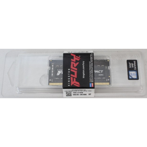 SALE OUT. Kingston Fury Impact | 16 GB | DDR4 | 3200 MHz | Notebook | Registered No | ECC No | UNPACKED