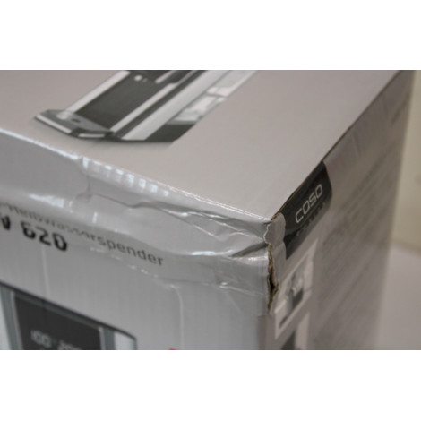 SALE OUT. Caso Turbo hot water dispenser | HW 620 | Water Dispenser | 2600 W | 2.5 L | Plastic/Stainless Steel | Black/Stainless