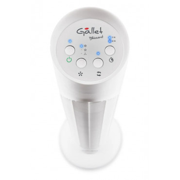 Gallet Column fan | GALVEN82T | Tower Fan | 45 W | Diameter 23 cm | Number of speeds 3 | Oscillation | Remote control | White