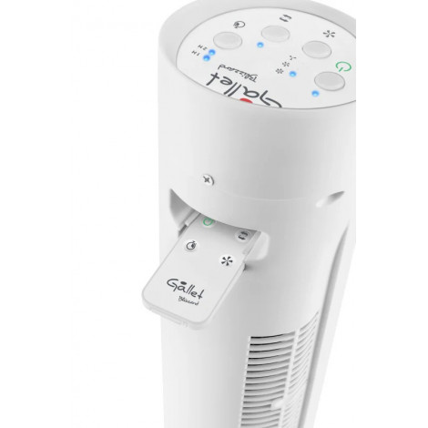 Gallet Column fan | GALVEN82T | Tower Fan | 45 W | Diameter 23 cm | Number of speeds 3 | Oscillation | Remote control | White