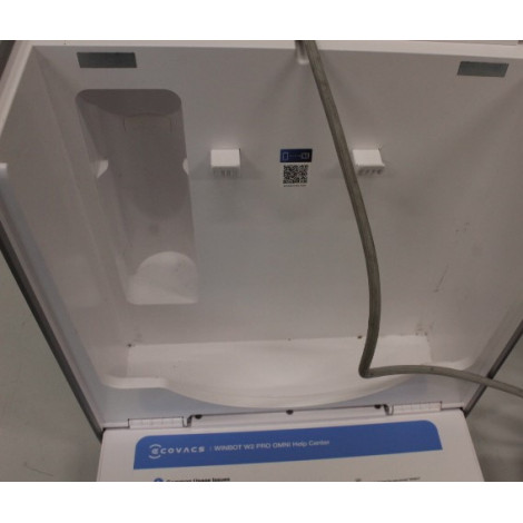 SALE OUT. Ecovacs WINBOT W2 PRO OMNI | Corded | 5500 Pa | White | USED, DIRTY