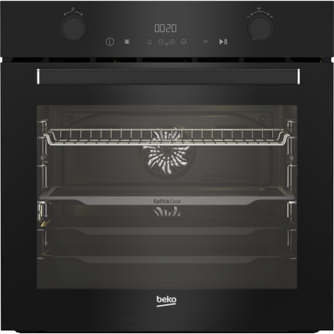 BEKO Oven | BBVM17400B | 72 L | Electric | Hydrolytic | Electronic | Steam function | Height 59.5 cm | Width 59.4 cm | Black