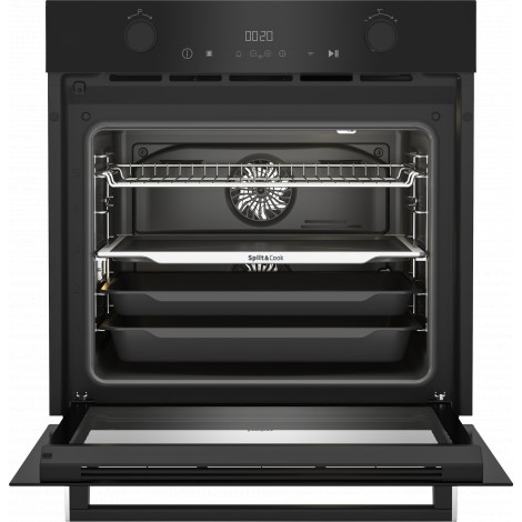 BEKO Oven | BBVM17400B | 72 L | Electric | Hydrolytic | Electronic | Steam function | Height 59.5 cm | Width 59.4 cm | Black