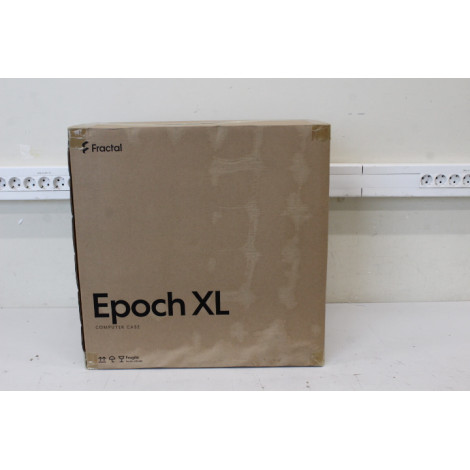 SALE OUT. Fractal Design Epoch XL Computer Case, White TG RGB Clear Tint | SALE OUT. Fractal Design Case | Epoch XL | White TG R