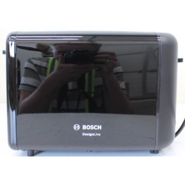 SALE OUT. | Bosch DesignLine Toaster | TAT3P423 | Power 970 W | Number of slots 2 | Housing material Stainless steel | Black | D