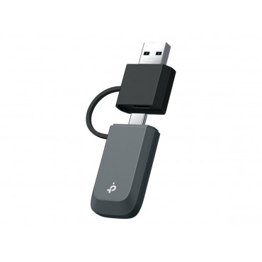 TP-LINK BE6500 Tri-Band Wi-Fi 7 Mini Wireless USB Adapter | Archer TBE400U | 2.4 GHz, 5 GHz, 6 GHz | 802.11ax | MU-MiMO No | no 